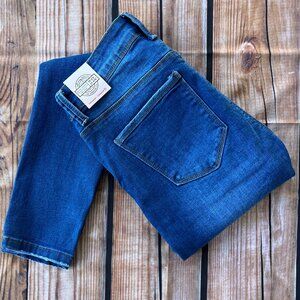 Basic Denim Wax High Waisted Skinny Jean Junior Size 7